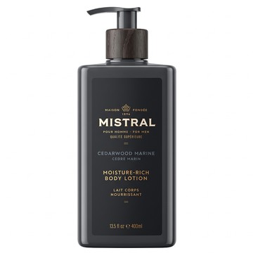 MISTRAL BODY 身體保濕乳液 海洋雪松  400ml  1瓶