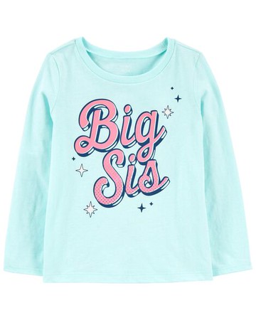 Toddler Big Sis Jersey Tee