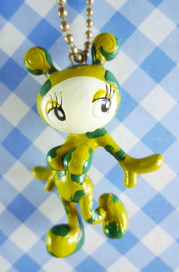 【震撼精品百貨】日本精品百貨-手機吊飾/鎖圈-豹女郎系列-迷彩