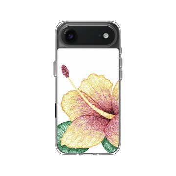 iPhone Air Clear Case（相機按鈕） 透明 - MOLECULARTS - 朱槿花