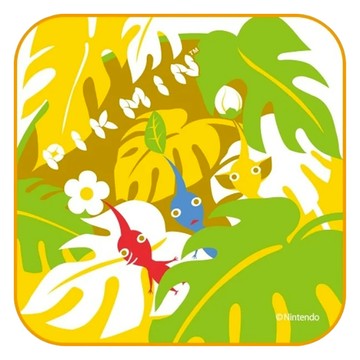 迷你方巾 100%棉 200 x 200 mm  皮克敏 多色  1條