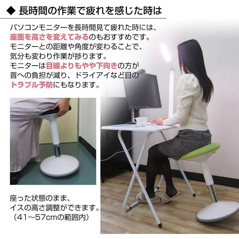 グラッチェア ブラック - バランスチェア 姿勢矯正 テレワーク