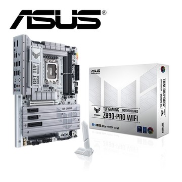 華碩 TUF GAMING Z890-PRO WIFI DDR5 主機板+Intel Core Ultra 9 285K【24核/24緒】