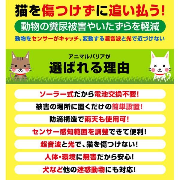 インテリムジャパン:ソーラー式アニマルバリア IJ-ANB-03(メーカー直送品) 動物の糞尿被害やいたずらを軽減！ IJ-ANB-03