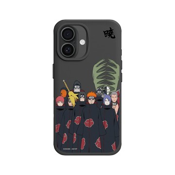 iPhone 16 SolidX 黑 - 火影忍者 Naruto - 曉之戰隊