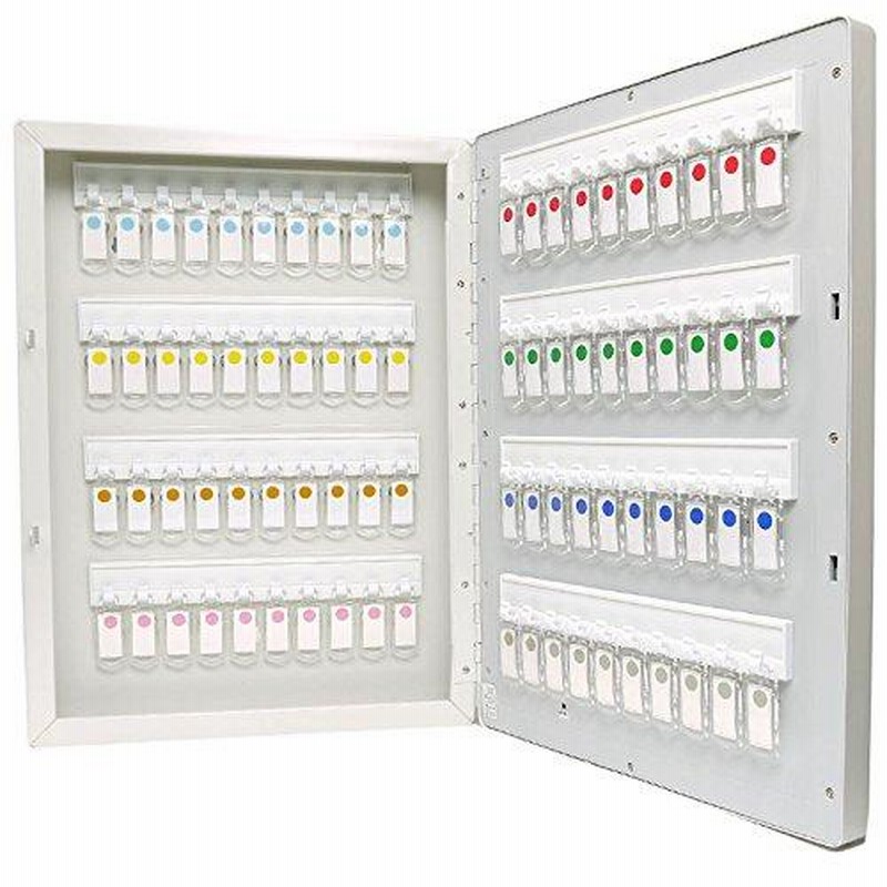 キーボックス 80本吊 テンキー キーレス 暗証番号タイプ 非常解錠キー