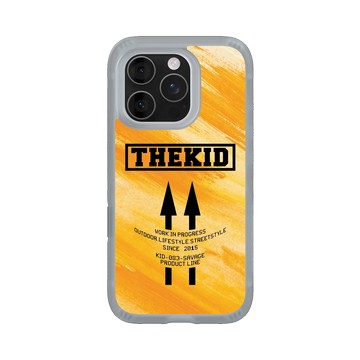 iPhone 16 Pro AirX 流變灰 - KID - THEKID-黃雙箭頭款