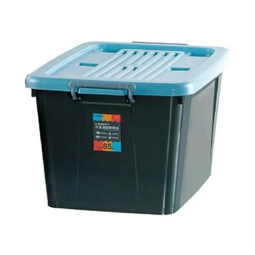 ★免運★KEYWAY 百富滑輪整理箱85L-藍(693*482*388mm/85L/BF-851) [大買家]