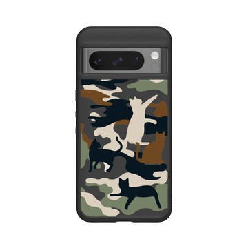 Pixel 8 Pro SolidSuit 黑 - Camouflage / 迷彩 - 喵迷彩-黑