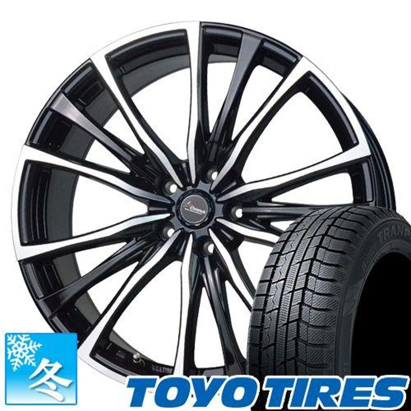 ヴェゼル RV3-6) 215/60R16 トーヨー トランパス TX 16インチ スタッドレスタイヤ ホイール 4本セット クロノス CH-110  | LINEブランドカタログ