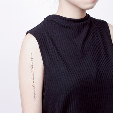 Surprise Tattoos / 心跳文字 刺青 紋身貼紙