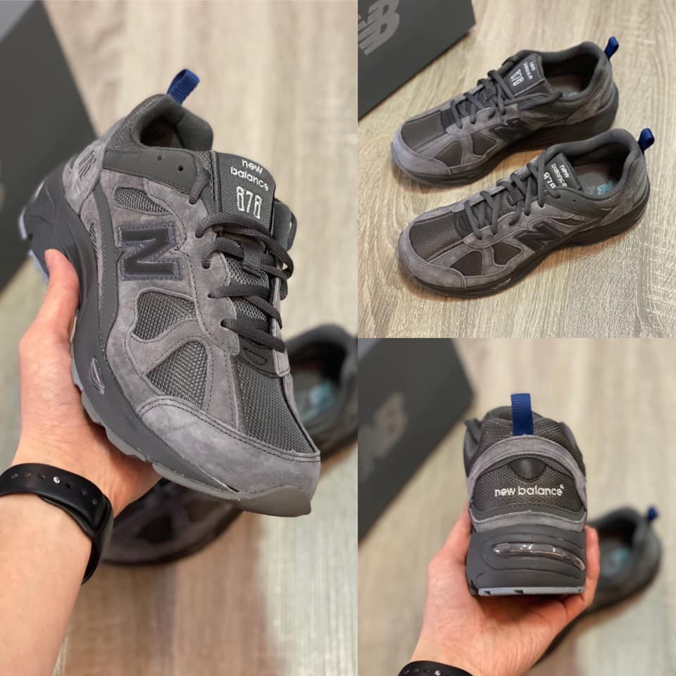 NEW BALANCE 878 復古麂皮網布老爹鞋深灰CM878MB1 男女鞋推薦| (舊