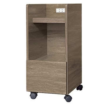 文創集 包格斯1尺單抽活動櫃(四色可選)-30x37x66cm免組