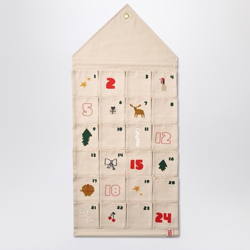 Santa fabric advent calendar