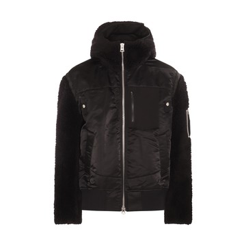 Sacai - Black Sheaerling Bomber Jacket