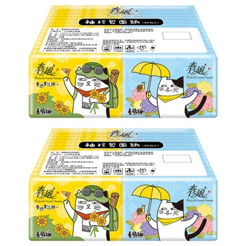 春風 春風貓袖珍包面紙 10抽  30包  2袋