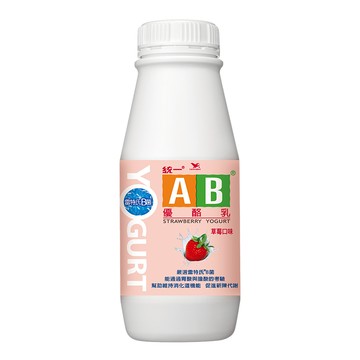 [家速配]統一AB草莓優酪乳206ml※實際到貨效期約4天以上