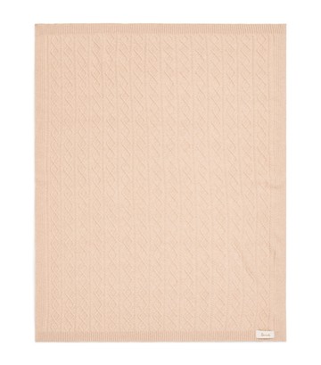 Harrods Cashmere Cable-Knit Shawl