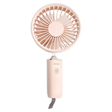 Kinyo 手持充電風扇  RF-303  粉色
