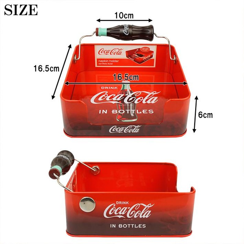 Coca Cola コカ・コーラ　コカコーラ　コーク　ナプキンホルダー アメリカン雑貨 アメ雑