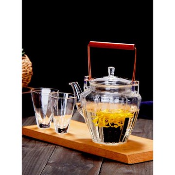 日式玻璃茶壺家用小號泡茶器一人用耐高溫電陶爐煮茶壺2025新款