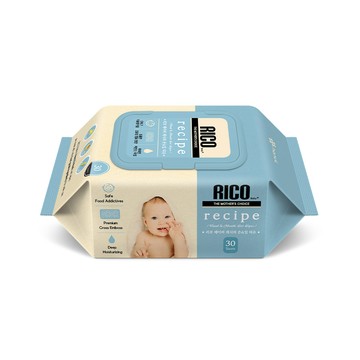 RICO baby 韓國嬰兒口手清潔濕紙巾 30片/包