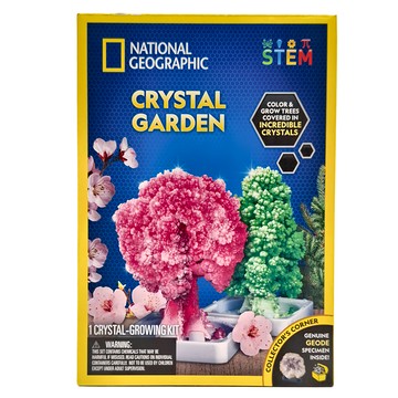 NATIONAL GEOGRAPHIC 國家地理 水晶花園實驗套組  紙樹開花 多色  1組