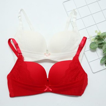 B系列專柜清倉余單多色可選深V小胸顯大四季無鋼圈文胸M4233