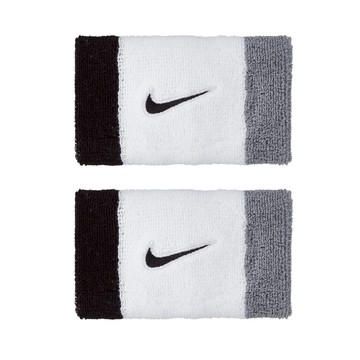 【曼森體育】NIKE SWOOSH 黑白灰色 加長護腕 運動腕帶 護腕 吸汗