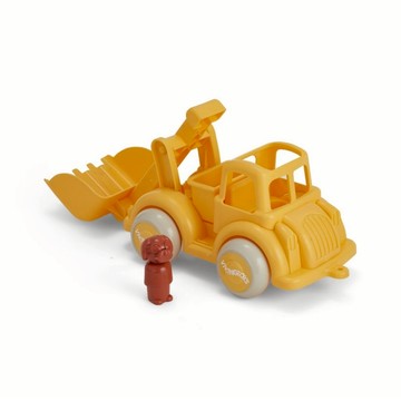 瑞典 Viking toys Reline 怪手挖土車_30-81252 挖土操作 推拉好玩 戶外玩具 動作協調