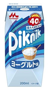 森永 ピクニック ヨーグルト味 200ML [紙パック 飲料 ドリンク 飲み物 常温保存]×24本