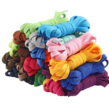 120cm編織鞋帶💎最低價 2條 經典扁鞋帶 運動鞋帶 彩色鞋帶 多彩扁鞋帶 帆布鞋鞋帶 滌綸鞋帶 休閒鞋鞋帶