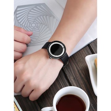 創意日食潮牌手表男女學生夜光個性炫酷無指針新概念蟲洞黑洞科技