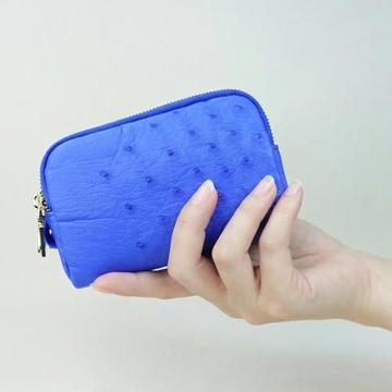 【M2ND】紐黛爾鴕鳥皮三隔層零錢包(T12A2.5)