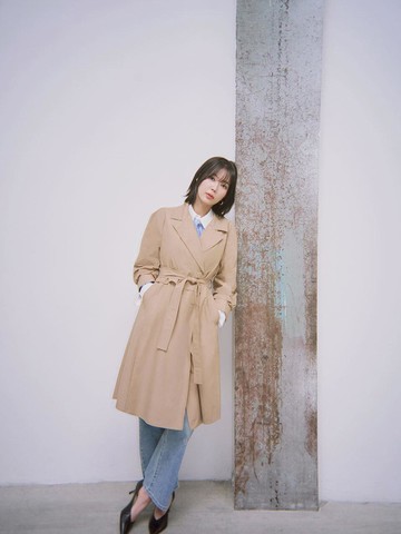 Double Layer Trench Coat (BKNAC2603)