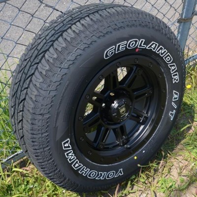 Black Mamba ブラックマンバ 17インチタイヤホイールセット ヨコハマ ジオランダー A/T G015 アウトラインホワイトレター  265/70R17 | LINEショッピング