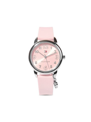 Tommy Hilfiger Junior - stainless steel quartz 34mm - kids - Silicone/Metal - One Size - Silver