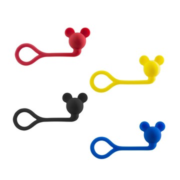 米奇造型公仔Q束繩(顏色隨機出貨)【九乘九購物網】