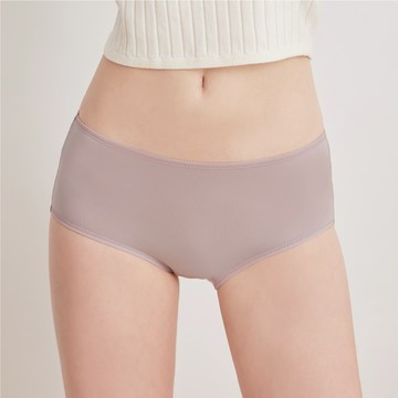 【可蘭霓Clany】 抗菌親膚天絲棉Protimo中腰高彈內褲 M-XL 燕麥膚 2230-15