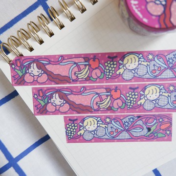 紙膠帶【Rest in Pink】20mm × 5m