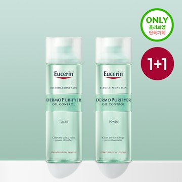 Eucerin Dermo Purifyer Oil Control Toner 200ml 1+1 Set