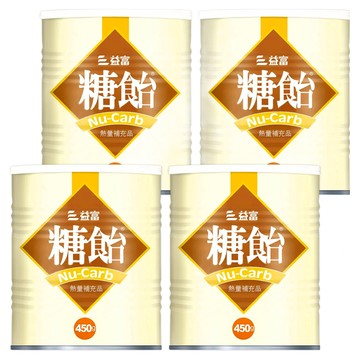 益富 糖飴 熱量補充品  450g  4罐