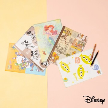 迪士尼｜迪士尼L型文件夾 維尼 美人魚 米奇米妮 三眼怪 玩具總動員 文件 文具 資料夾  NP485 文具旗艦店