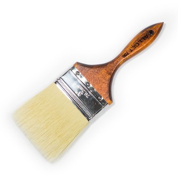 【ALLGET黑傑客】700職人纖鬃刷-3吋 油漆刷 細緻效果 高密度刷毛 濃稠塗料&室內面漆推薦3 inch