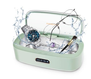 [3美國直購] Jewelry Cleaner 珠寶清潔器，超聲波珠寶清潔器，45 Khz 超聲波清潔器金銀珠寶清潔器戒指清潔器 B09NPNSGJC