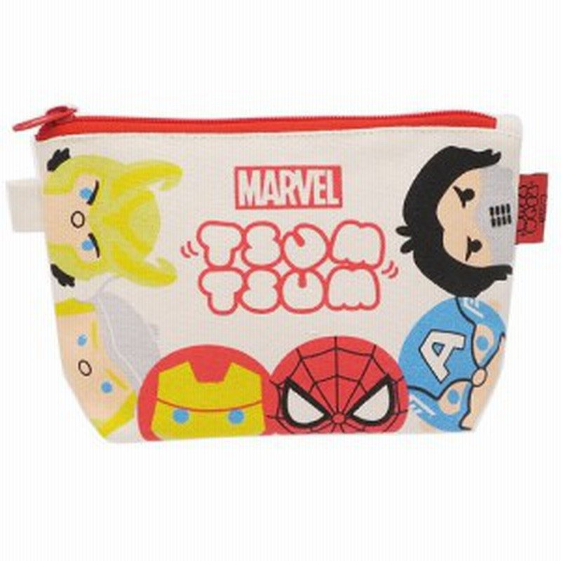 マーベルツムツム コスメポーチ グッディポーチ Marvel Tsum Tsum マーベル 化粧ポーチ キャラクター グッズ メール便可 通販 Lineポイント最大1 0 Get Lineショッピング