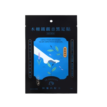 【Dr.Grandma 阿嬤的配方】木柵鐵觀音黑足貼(腳酸適用) 2枚/包x5入團購組