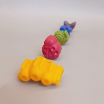 (兒童禮物) Go Doodle迷你昆蟲兒童蠟筆5件套裝