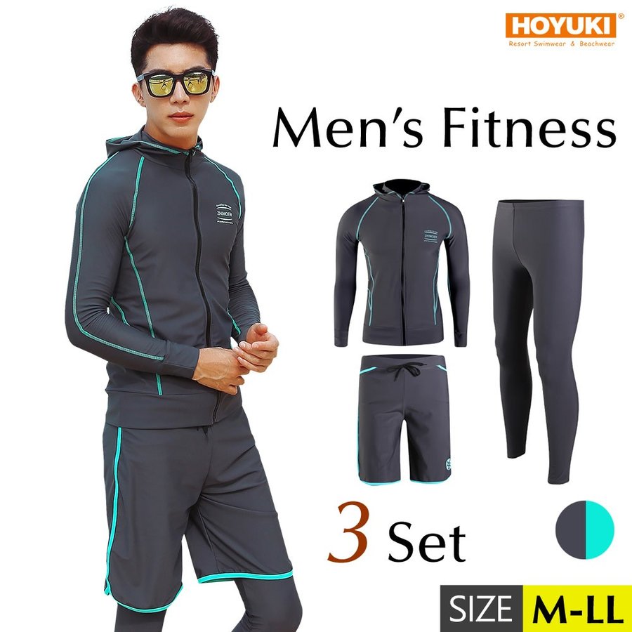 フィットネス水着 水着 メンズ ラッシュガード 上下セット 長袖 サーフパンツ スポーツ スイムウェア 練習用 競泳水着 M L Ll 通販 Lineポイント最大0 5 Get Lineショッピング