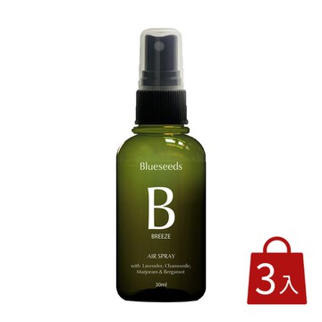【Blueseeds 芙彤園】舒眠精油噴霧 30mlx3入
